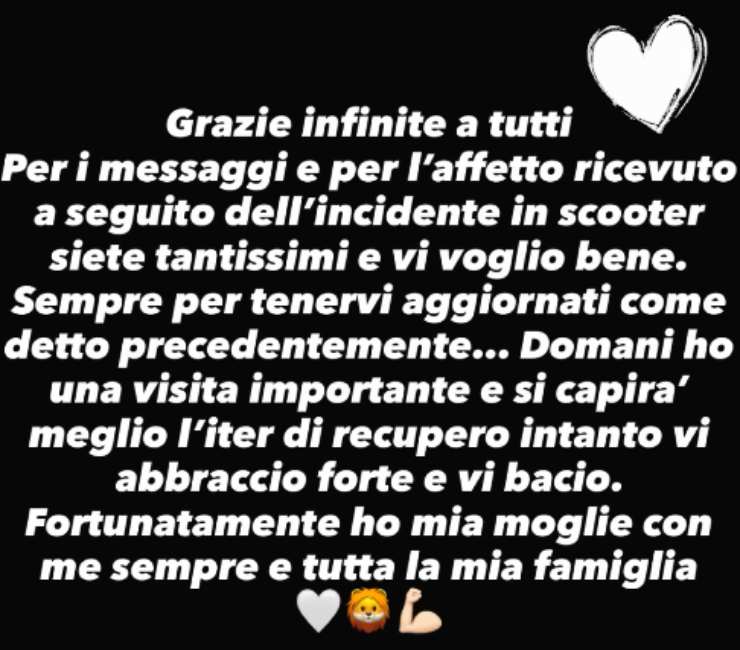 La storia Instagram di Stefano Oradei (screenshot IG) - c4comic.it