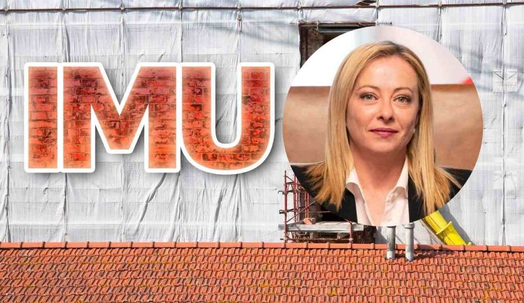 Novità IMU Giorgia Meloni