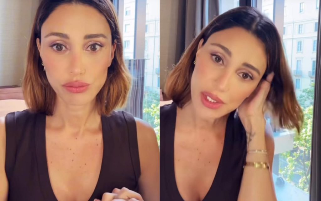 Belen Rodriguez umiliata dal collega della tv