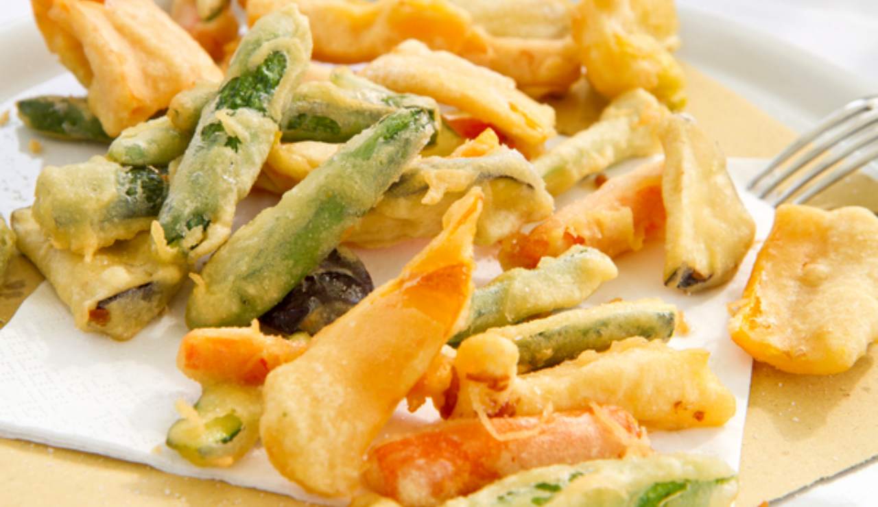 Una frittura di verdure